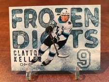 2025-26 O-Pee-Chee Frozen Digits Clayton Keller #FD-11 card