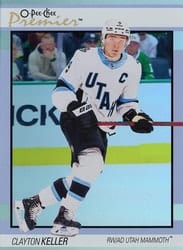 2025-26 O-Pee-Chee OPC Premier Clayton Keller #P-20 card