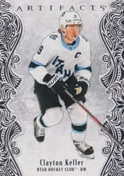 2025-26 Upper Deck Artifacts Base Set Clayton Keller #35 card