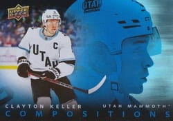 2025-26 Upper Deck Compositions Clayton Keller #CMP-6 card