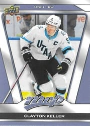 2025-26 Upper Deck MVP Base Set Clayton Keller #9 card