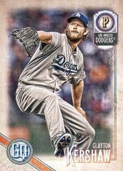 2018 Topps Gypsy Queen Base Set Clayton Kershaw #150 card