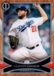 2018 Topps Tribute Base Set Clayton Kershaw #2 card