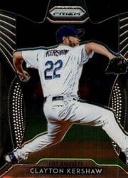 2019 Panini Prizm Base Set Clayton Kershaw #98 card