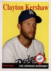 2019 Topps Archives Base Set Clayton Kershaw #51 card
