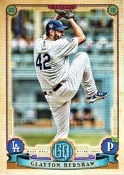 2019 Topps Gypsy Queen Base Set Clayton Kershaw #171 card