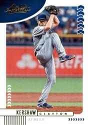 2020 Panini Absolute Base Set Clayton Kershaw #32 card