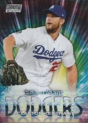 2020 Stadium Club Chrome Beam Team Clayton Kershaw #BT-17 card