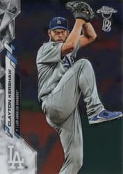 2020 Topps Chrome Ben Baller Edition Base Set Clayton Kershaw #122 card
