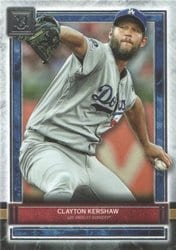 2020 Topps Museum Collection Base Set Clayton Kershaw #62 card