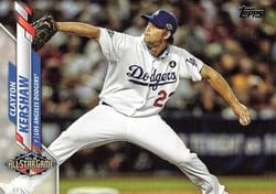 2020 Topps Update Base Set Clayton Kershaw #U-237 card