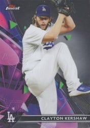 2021 Finest Base Set Clayton Kershaw #35 card