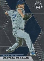 2021 Panini Mosaic Base Set Clayton Kershaw #32 card