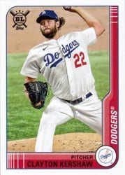 2021 Topps Big League Base Set Clayton Kershaw #37 card