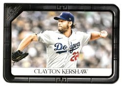 2021 Topps Gallery Base Set Clayton Kershaw #7 card