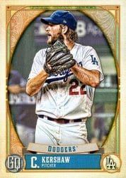 2021 Topps Gypsy Queen Base Set Clayton Kershaw #156 card