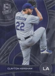 2022 Panini Chronicles Spectra Clayton Kershaw #87 card