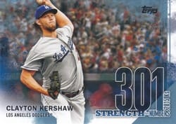 2023 Topps Japan Edition Strength in Numbers Clayton Kershaw #SS-7 card
