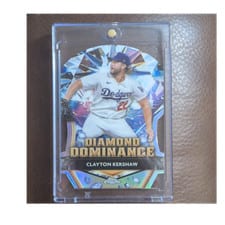 2024 Topps Chrome Update Diamond Dominance Clayton Kershaw #DD-24 card