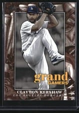 2024 Topps Grand Gamers Clayton Kershaw #GOG-19 card