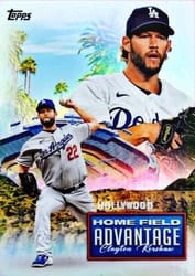 2024 Topps Home Field Advantage Clayton Kershaw #HFA-2 card