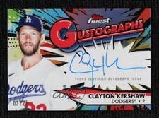 2025 Finest Gustographs Autograph Clayton Kershaw #G-CK card