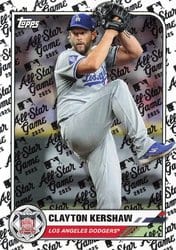 2025 Topps All Star Game Base Set Clayton Kershaw #28 card