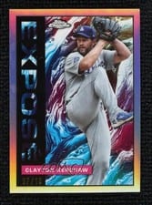 2025 Topps Chrome Update Topps Chrome Expose Clayton Kershaw #TCE-58 card
