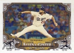 2024 Topps Allen & Ginter In Action Variations Clayton Kershaw (Los Angeles Dodgers) #IA-23 card