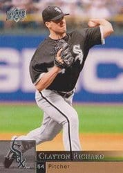 2009 Upper Deck Base Set Clayton Richard #586 card