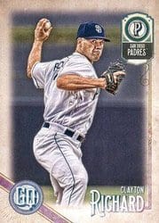 2018 Topps Gypsy Queen Base Set Clayton Richard #142 card