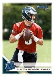 2019 Donruss Base Set Clayton Thorson #350 card