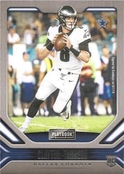 2019 Panini Playbook Base Set Clayton Thorson #142 card