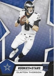 2019 Panini Rookies & Stars Base Set Clayton Thorson #157 card