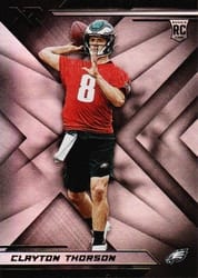2019 Panini XR Base Set Clayton Thorson #167 card
