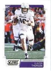 2019 Score Base Set Clayton Thorson #411 card