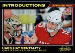 2023 Panini Absolute Introductions Clayton Tune/Jake Haener #11 card