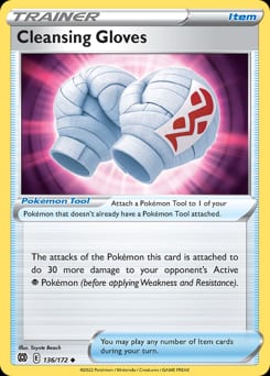 Brilliant Stars Cleansing Gloves #136 card