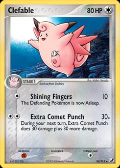 Unseen Forces Clefable #36 card