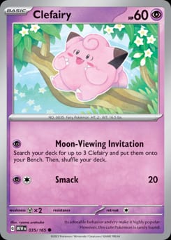 151 Clefairy #35 card