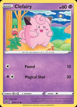 Brilliant Stars Clefairy #53 card