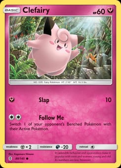 Guardians Rising Clefairy #88 card