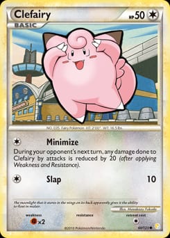 HeartGold & SoulSilver Clefairy #60 card