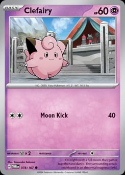Twilight Masquerade Clefairy #78 card