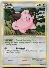 HGSS Black Star Promos Cleffa #HGSS12 card