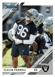 2019 Donruss Base Set Clelin Ferrell #254 card