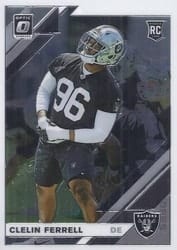 2019 Donruss Optic Base Set Clelin Ferrell #104 card