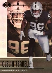 2019 Panini Illusions Base Set Clelin Ferrell #84 card