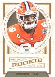 2019 Panini Legacy Base Set Clelin Ferrell #148 card