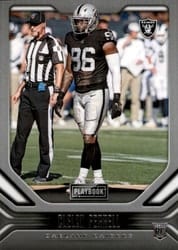2019 Panini Playbook Base Set Clelin Ferrell #143 card